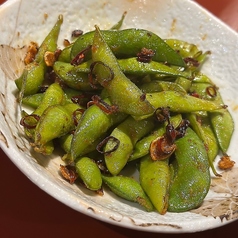 焼き枝豆~ペペロンチーノ風~