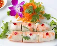 海老の生春巻 Fresh Spring Rolls