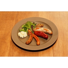 北海道産ソーセージ4種のグリルの写真