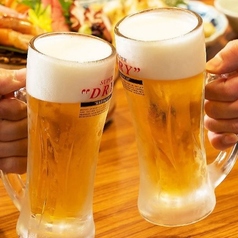 冷凍庫でジョッキをキンキンに冷やした生ビール
