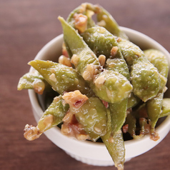 とりあえず！枝豆のガーリック和え
