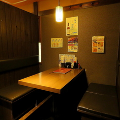 仕切りがあるので周囲が気になりません!