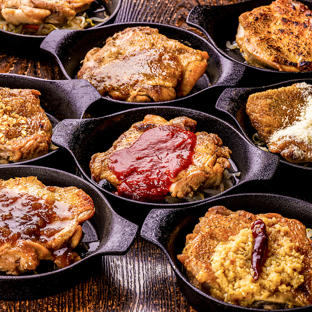 イチ推しの鉄板フードメニュー！自家製ハーブチキンのグリル！