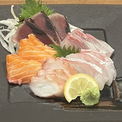 本日の造り5種盛り合わせ