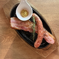 大崎ブランド豚【伊達さくらポーク】ジューシー厚切りベーコン&Big ソーセージ