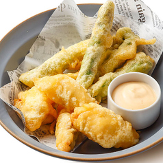 三陸産鮮魚と旬野菜のフリット~アイオリソース~