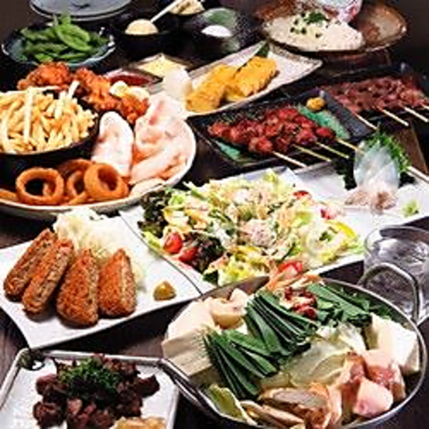 【当店人気No1メニュー！バカ盛りシリーズ付】11品+2H飲み放題付★特選宴会コース