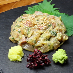 珍味　梅水晶/中華クラゲきゅうり和え/ホタルイカ沖漬け/マグロ酒盗