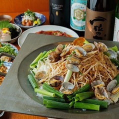 和牛 ホルモン ちりとり鍋 いそののコース写真