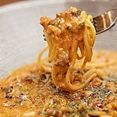 北海道蝦夷鹿のラグースープパスタ