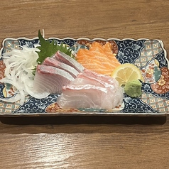 本日の造り３種盛り合わせ