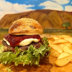 Sour Cherry cream cheese Burger