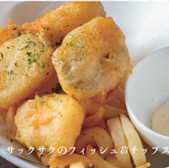 サックサクのフィッシュ&チップス