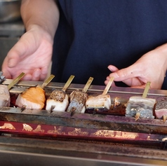 粗末イイコトスル団 魚串のコース写真