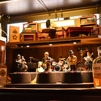 郡山の夜に溶け込むレトロ空間