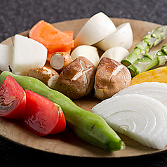 旬のこだわり焼き野菜10~種盛り
