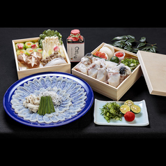 天然ふぐ刺鍋セット（正弁丹吾最高級セット）