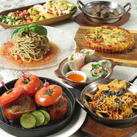 飲み放題付きのコースメニューが充実！