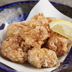 蕎麦つゆ仕立ての鶏唐揚げ