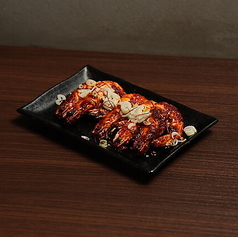 ピリ辛エビ焼き