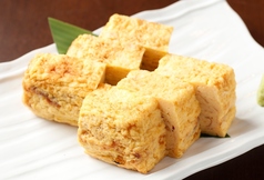 お寿司やさんへの卵焼き