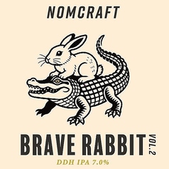 NOMCRAFT BREWING（和歌山県・有田川町）×Mimpi Manis『BRAVE RABBIT Vol.2』DDH IPA