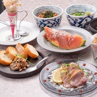 見た目にも美味しい品の数々