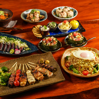 自慢の料理がたっぷり