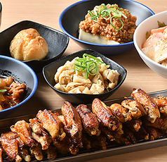 【飲み放題付き】【全6品】かちてばスタンダードコース3500円！！