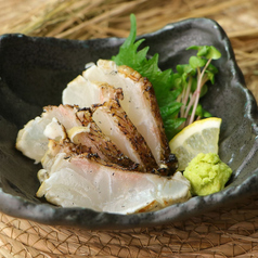 鯛藁焼き ~ピンク岩塩添え~