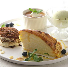 本日のケーキ / シャーベット / アイスクリーム