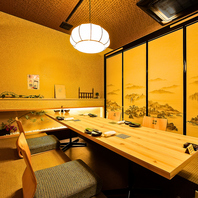 【少人数向け個室】2名様から個室にご案内可能です