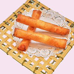 海鮮とチーズの春巻