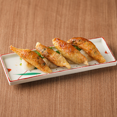 鶏皮餃子