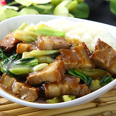 豚バラ肉かけご飯