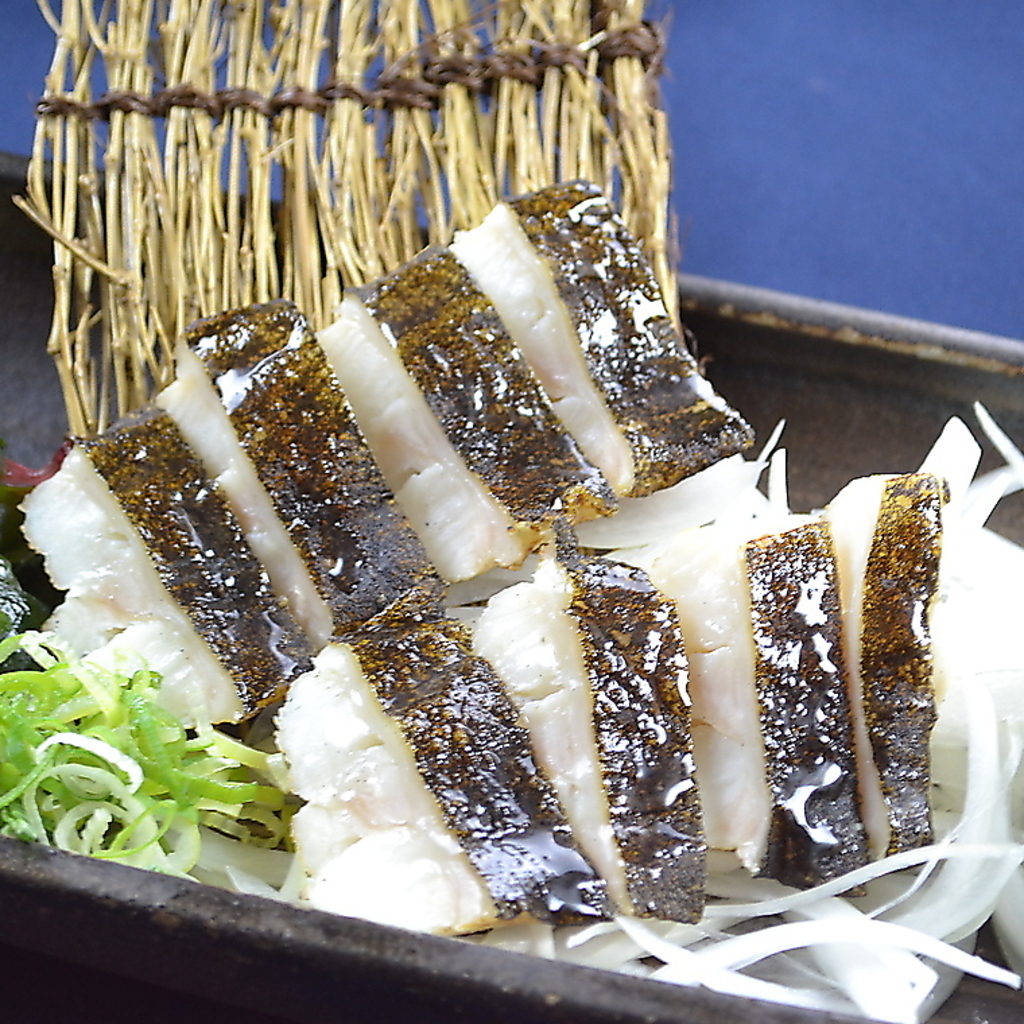 ちょっと珍しい「うつぼのたたき」は高知の名物料理です☆さっぱりしてて美味しい！