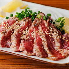 マグロほほ肉たたき