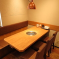 焼肉宴会などでも大活躍の広々したお席もご用意しております♪
