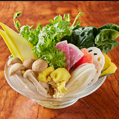 季節野菜と茸