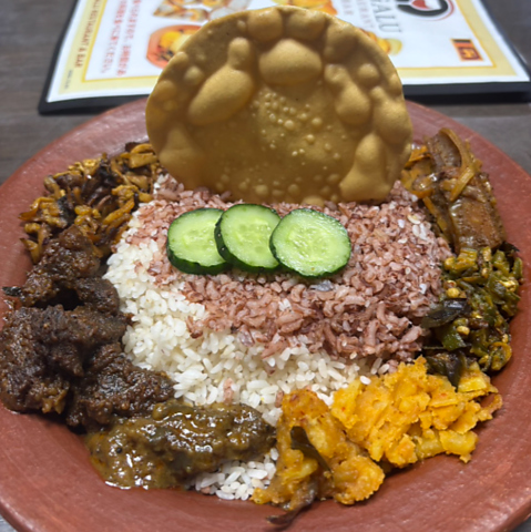 東大阪で頂く本格スリランカ料理