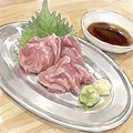 料理メニュー写真&nbsp;赤身馬刺し