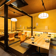 【大人数向け個室】10名以上での宴会もお任せください