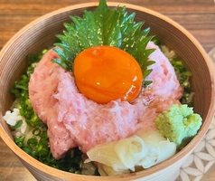 ネギトロのミニ丼