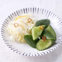 自家製浅漬け盛り合わせ