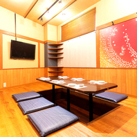 【町屋駅3分】個室席完備の広々とした海鮮居酒屋