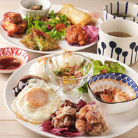 毎日通いたくなる♪豊富なランチプレート