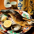 料理メニュー写真&nbsp;名物！浜焼きサバ