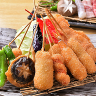 【横綱10本盛り1628円】串カツをまとめて定番