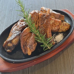 スペアリブのBBQグリル