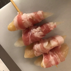 ガリの肉巻き串 焼